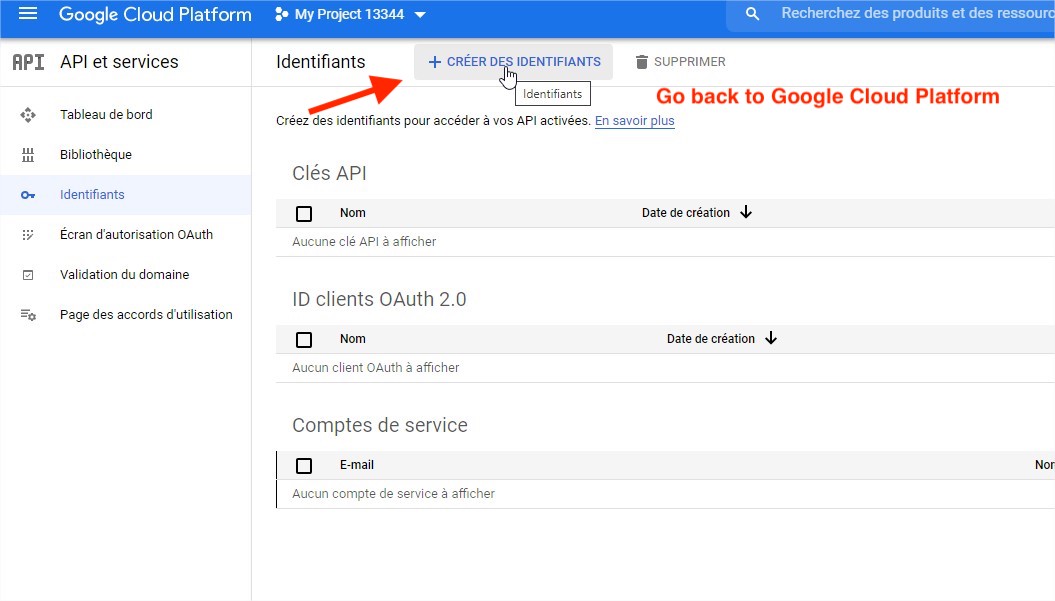 GoConsole Google Auth Api!