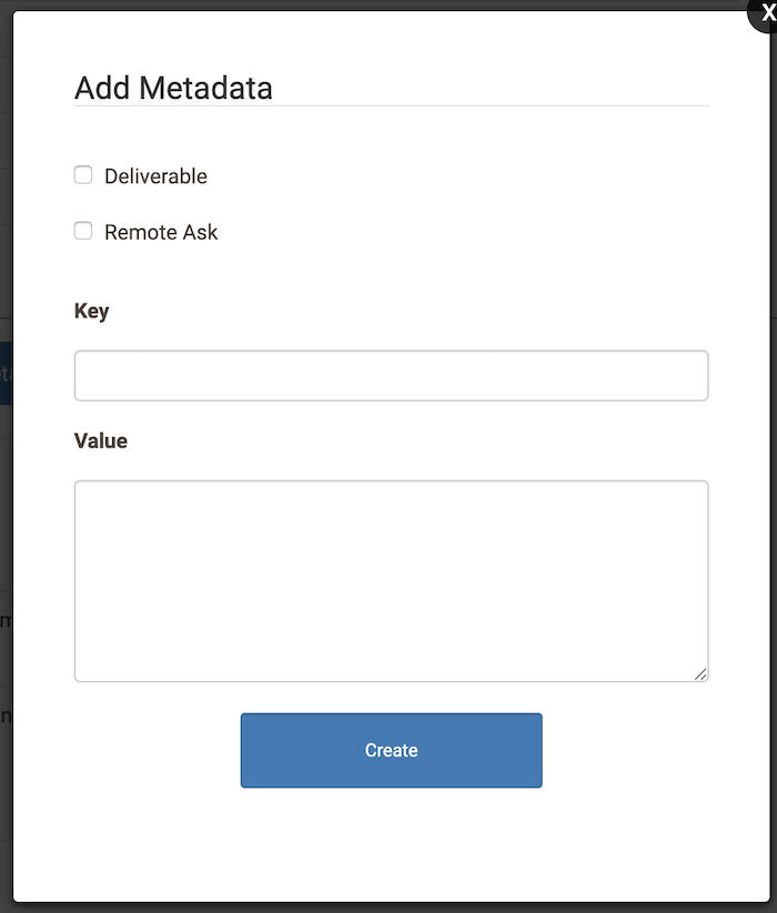 Add Metadata!