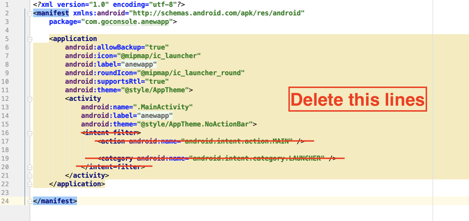 GoConsole Adding predefined Login Activity!