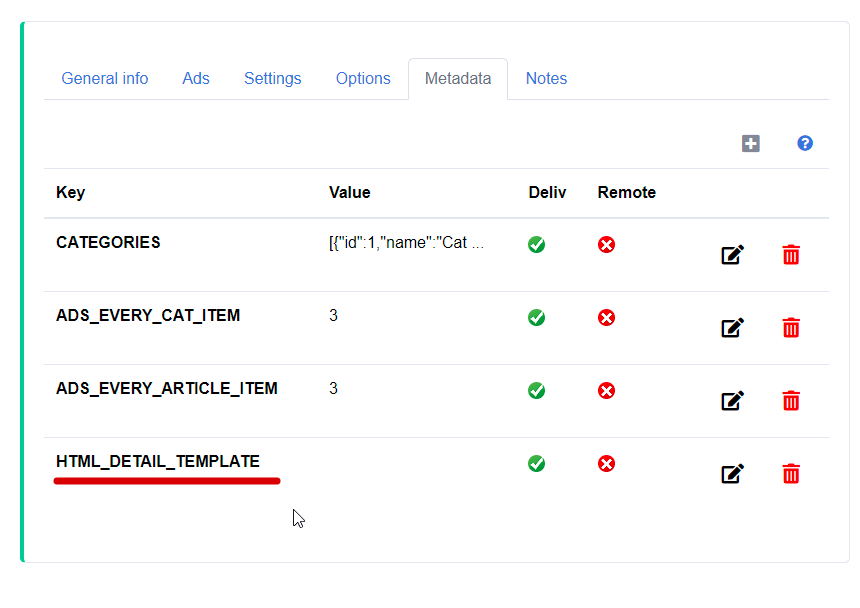 Edit guide html template!