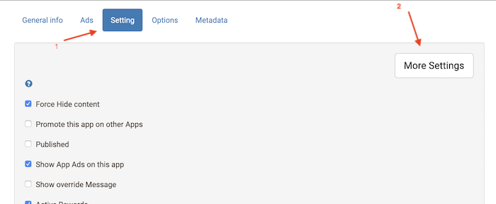 GoConsole website setting!