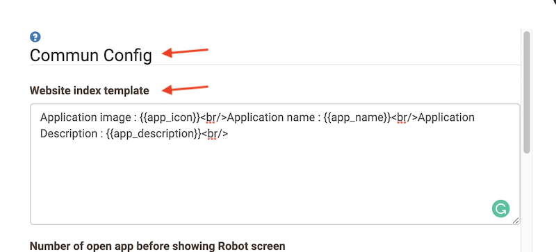 GoConsole create app index!